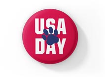USA Day Button