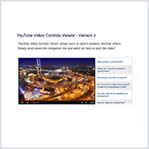 YouTube Video Controls Viewer - Version 2